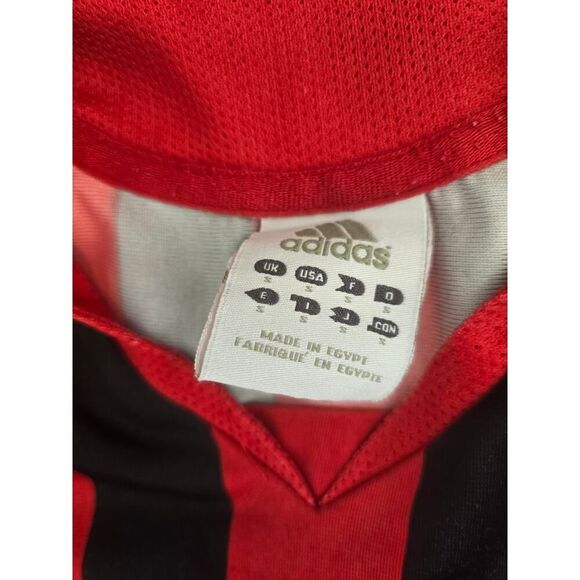 Vintage AC Milan Jersey Adidas Zafira Sponsor 2003-04 Size S Football Shirt Y2K - Picture 5 of 7